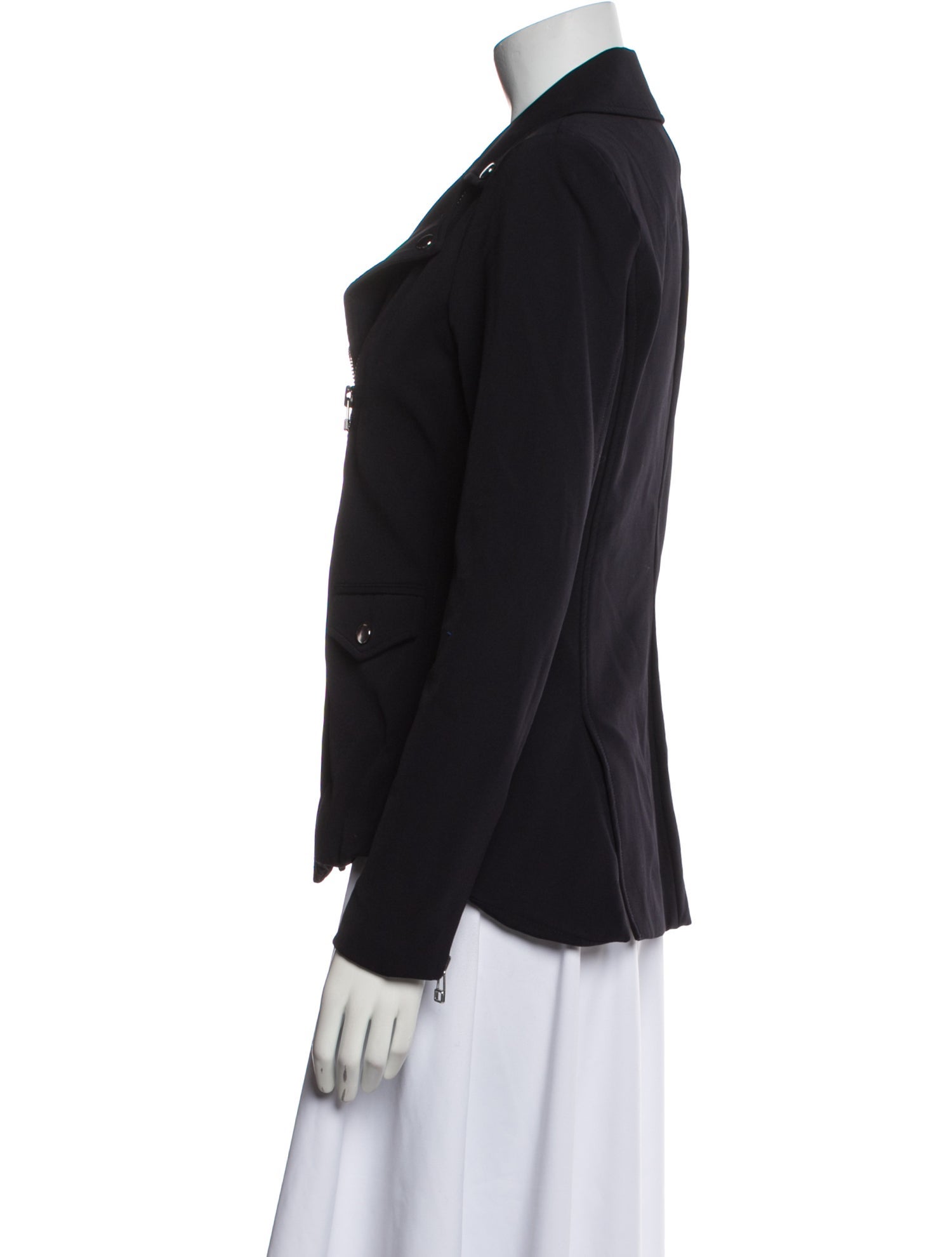 Veronica Beard Nylon Biker Jacket